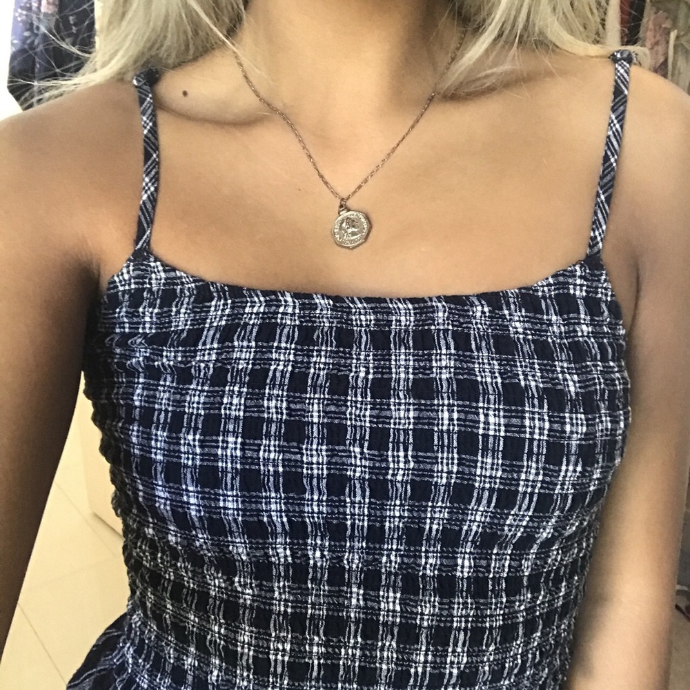 Brandy Melville Plaid Tank